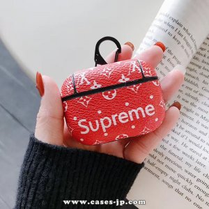 ブランド LOUIS VUITTON x Supreme AirPods 1/2世代 /PRO ケース ファッション ブランド 人気おすすめ[#202102228]