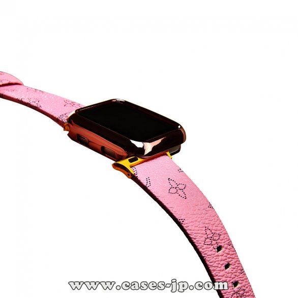 2021 人気 LOUIS VUITTON / ルイヴィトン Apple Watch Series 1/2/3/4/5 バンド 腕時計交換バンド 男女兼用[#case2021030412]