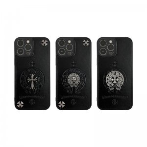 【2022新作】 人気 Chrome Hearts / クロムハーツ 皮質素材 iPhone 13 mini/13 Pro/13 Pro Max/12/12 Pro/12 Pro Max/11 /XS/8/7 plus ケース 激安販売中 ブランド最安価格! [#case2022082513]