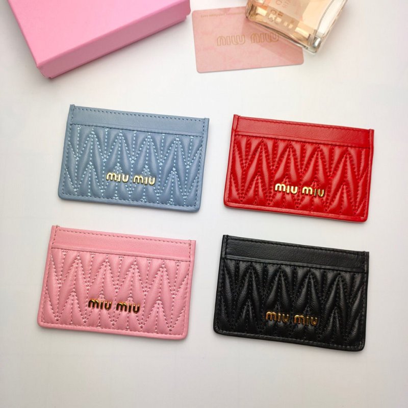 人気 ブランド MIUMIU / ミュウミュウ カードケース レディース 芸能人愛用 全国一律送料無料[Wallet202206198]