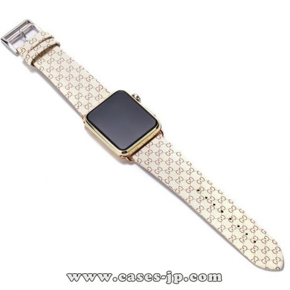 2021 人気 GUCCI トン Apple Watch Series 1/2/3/4/5 バンド 腕時計交換バンド 男女兼用[#case2021030419]