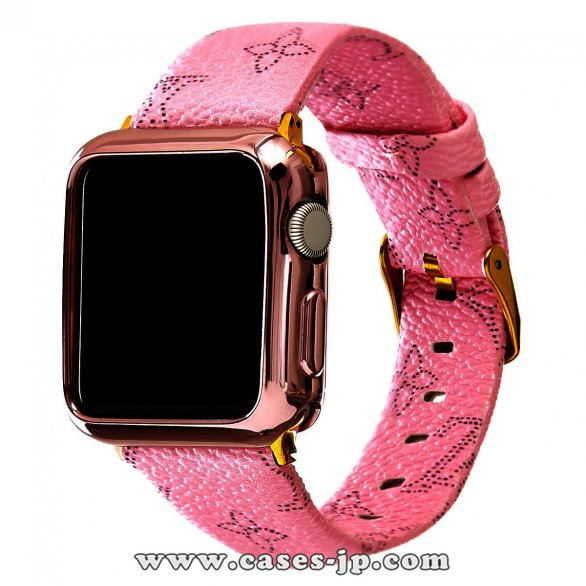 2021 人気 LOUIS VUITTON / ルイヴィトン Apple Watch Series 1/2/3/4/5 バンド 腕時計交換バンド 男女兼用[#case2021030412]