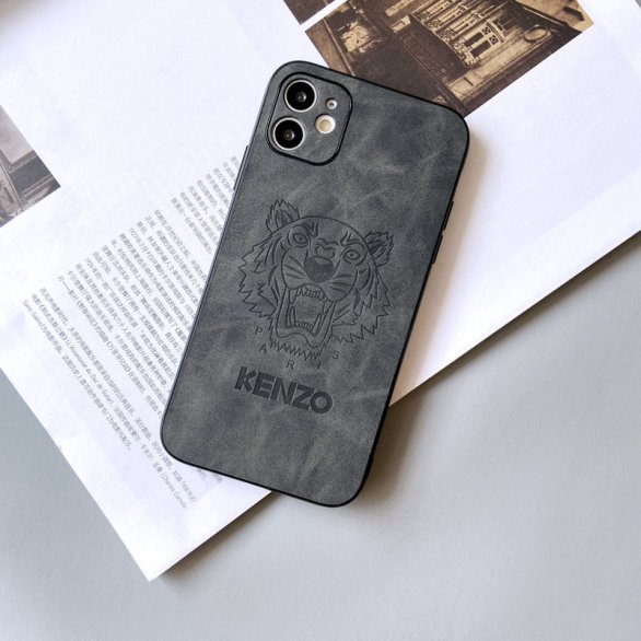 【KENZO】 贅沢 ブランド ケンゾー iPhone 13 mini/13 Pro/13 Pro Max/12 Mini/12 Pro/12 Pro Max/11 /XS/8/7 ケース 芸能人愛用[#case2021042309]