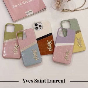 大人気 YSL / イヴ サンローラン iPhone 14/14 Plus/14 Pro/14 Pro Max/13/13 Pro/13 Pro Max/12 Pro/12 Pro Max/11 ケース 芸能人愛用[#case202303218]