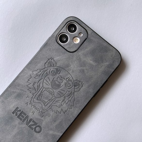 【KENZO】 贅沢 ブランド ケンゾー iPhone 13 mini/13 Pro/13 Pro Max/12 Mini/12 Pro/12 Pro Max/11 /XS/8/7 ケース 芸能人愛用[#case2021042309]