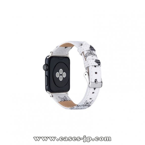 超人気 高品質 新品 MCM Apple Watch Series 1/2/3/4/5 バンド 腕時計交換バンド 男女兼用[#case2021030319]