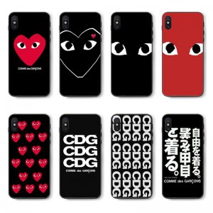 【CDG】COMME des GARCONS / コムデギャルソン iphone 14/14 Plus/14 Pro/14 Pro Max/13/1211/11pro/11pro max/x/8/7/6 plus ケース 経典設計 芸能人愛用 人気潮流【010】