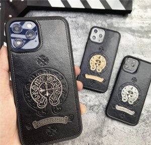 【クロムハーツ】 人気 Chrome Hearts iPhone 12 Mini/12 Pro/12 Pro Max 携帯電話ケース 即納品[#010]