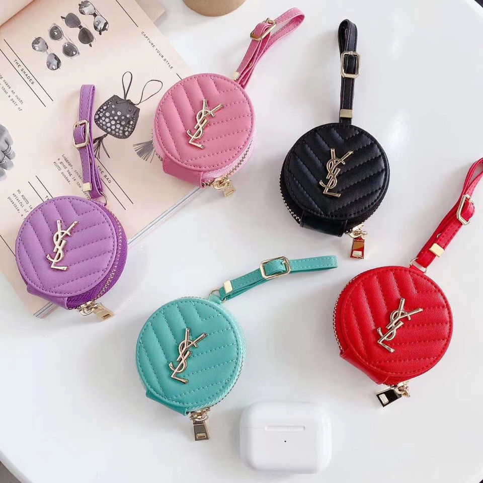 【2020新作】 高品質 人気 ブランド YSL / イヴ・サンローラン AirPods 1/2世代 ケース / PRO ケース 保護性 [#08254]