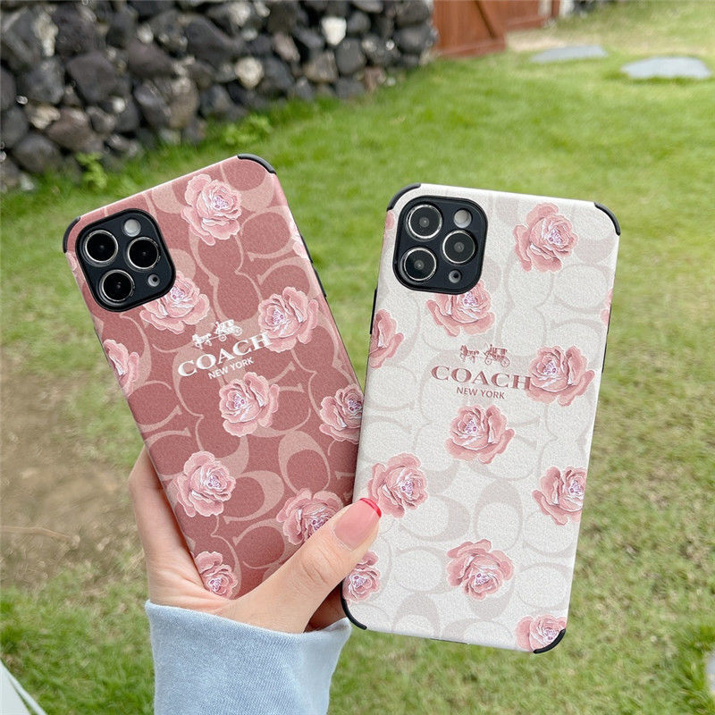 COACH / コーチ iPhone 15/15 Pro/15 Pro Max/13/13 pro/12/11/11Pro/XR/XS/XS MAX/8/7 ケース 芸能人愛用[#case06189]