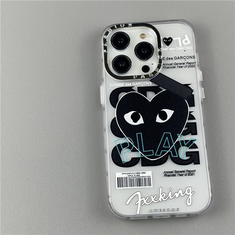 【2022新作】人気新品 ブランド コムデギャルソン CDG PLAY 携帯電話 ケース iPhone 14/14 Plus/14 Pro/14 Pro Max/13/13 Pro/13 Pro Max/12/12 Pro/12 Pro Max/11 PRO MAX スマホケース [#case2022121923]