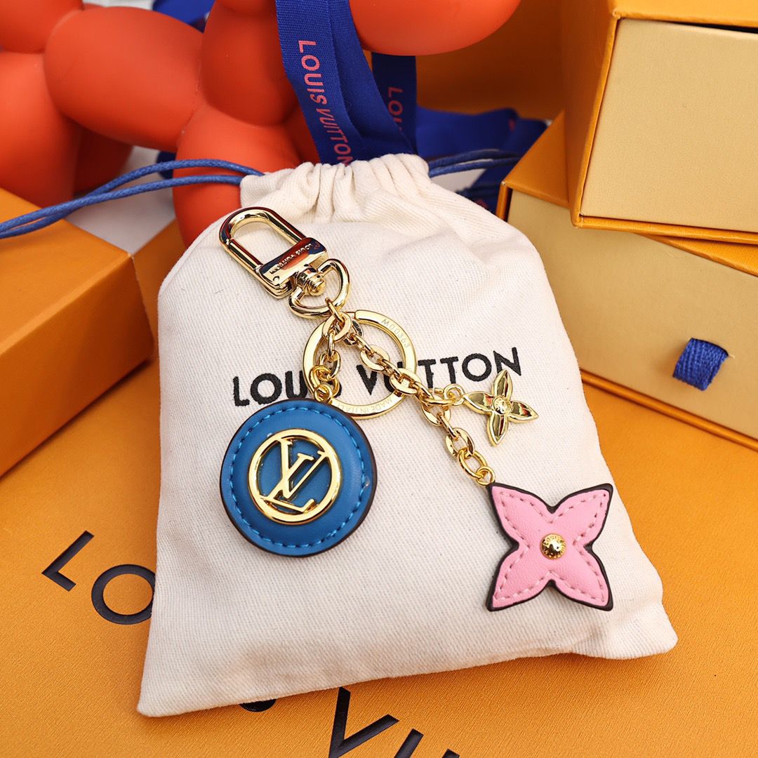 人気 LOUIS VUITTON ケース キーリング チャーム・ツイスト ルイ・ヴィトン モノグラム シグネチャーのデザイン ファッション 送料無料[#case2023031420]