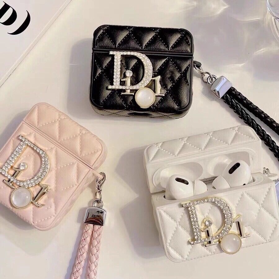 人気 DIOR / ディオール 皮質 AirPods 1/2/3 世代 ケース 芸能人愛用 AirPods Pro/Pro 2 ブランド 男女兼用[#ls202310255]