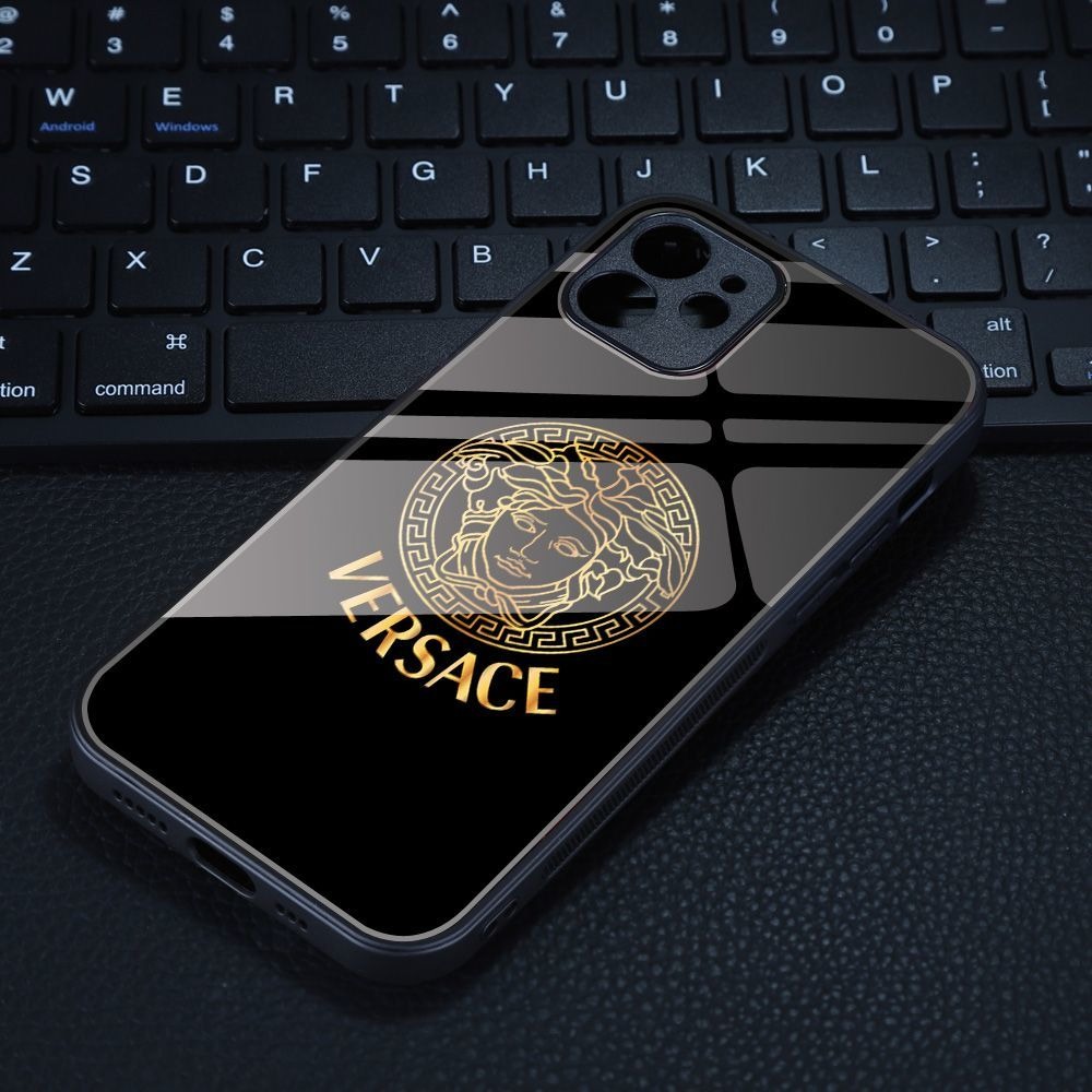 【Versace】 贅沢 ブランド ヴェルサーチ iPhone 15/15 pro/14/14 Plus/14 Pro/14 Pro Max/13/13 Pro/13 Pro Max/12/12 Pro/12 Pro Max/11/xs/xr ケース 芸能人愛用[#case202403087]